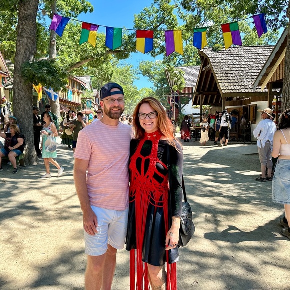 Handmade Macramé Dress Corset - Picture 14 of 17